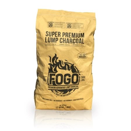 FOGO CHARCOAL 17.6 lbs Super Premium Hardwood Lump Charcoal FO572075